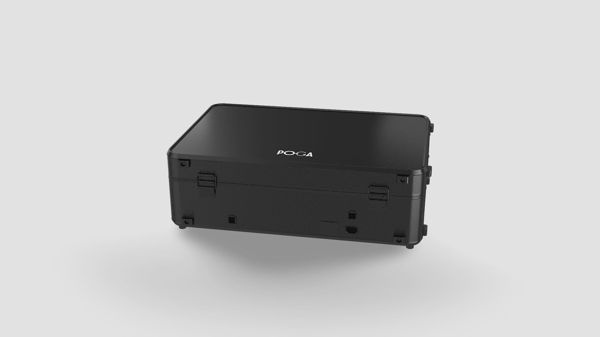 Load video: 360 degree view of the poga max black - portable gaming pc case