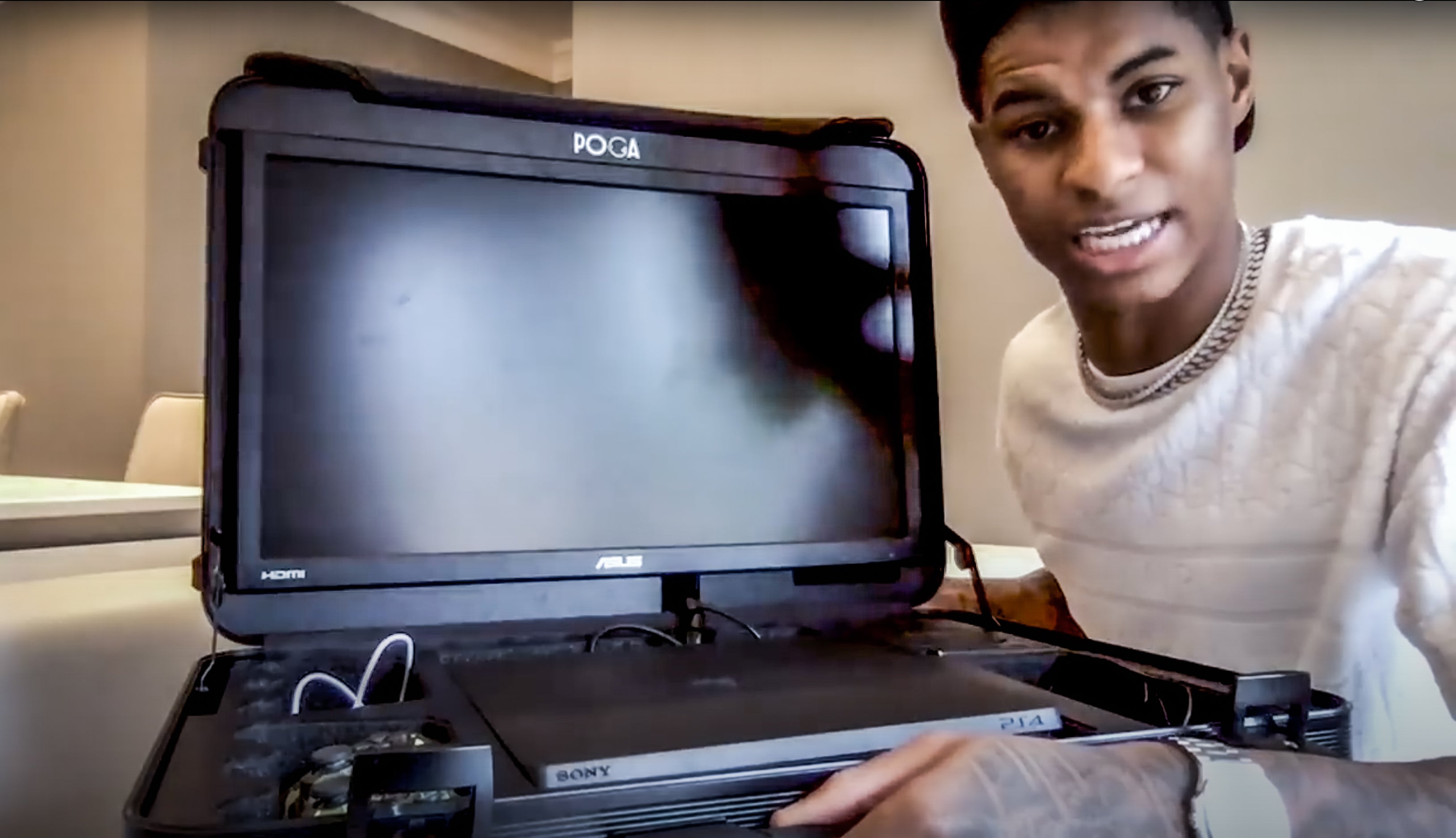 Rashford’s survival case - POGA Pro connects rashford and friends