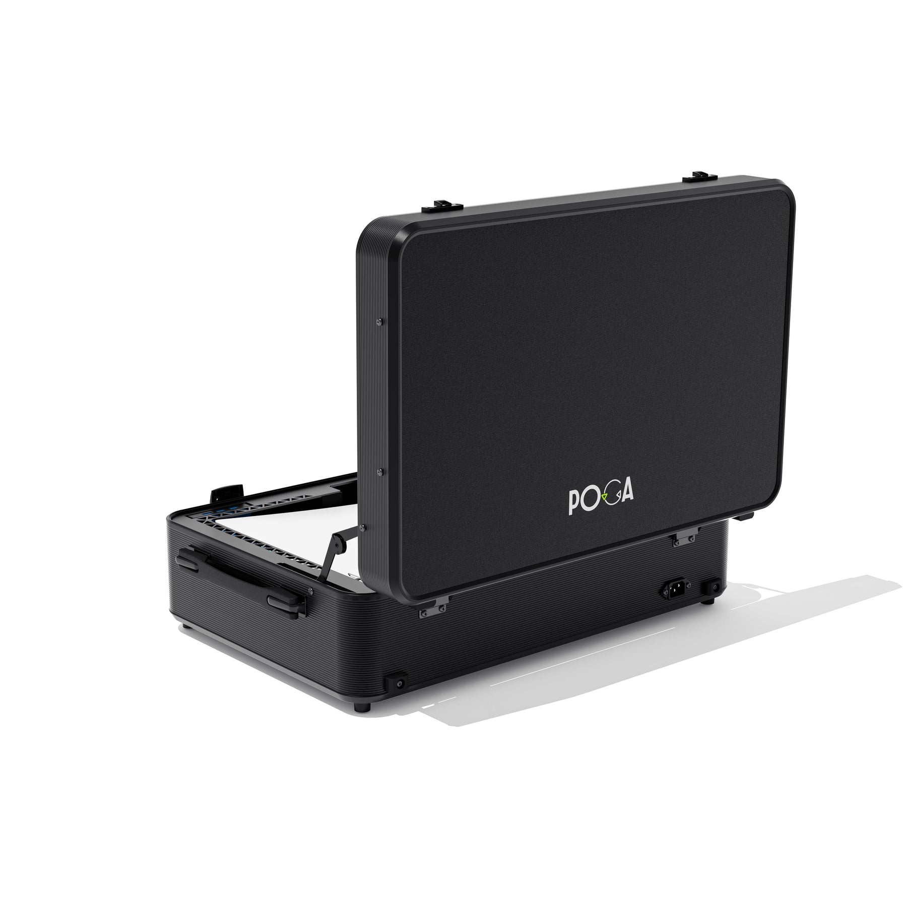 POGA SLY Xbox Series X Premium Portable Console Travel Case included  Trolley and 24'' AOC Gaming Monitor, Black